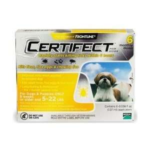  Certifect™ for dogs 5 22 lbs 6 Dose Pack* 
