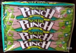 Sour Punch Straws Multiple Flavors Candy 24 count boxes  