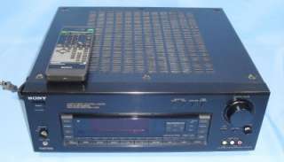 Sony Am/Fm Stereo Receiver Audio/Video Control Center   Model STR 
