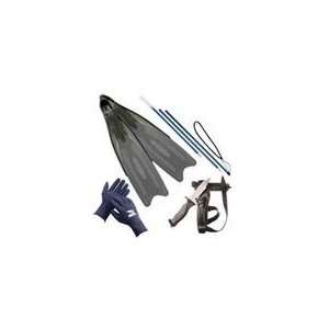  Very Professional, Long Fin Spearfishing Combo Set Fins 
