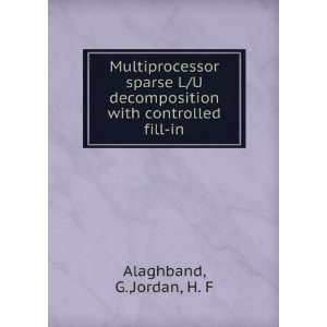  Multiprocessor sparse L/U decomposition with controlled 