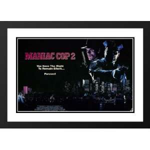  Maniac Cop 2 20x26 Framed and Double Matted Movie Poster 