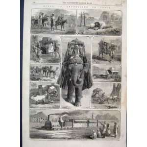   India Transport Bhylie Ekha Charry Palky Dawkold Print