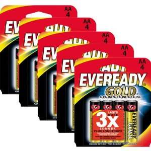  Eveready Gold AA Batteries   Twenty Pack Electronics