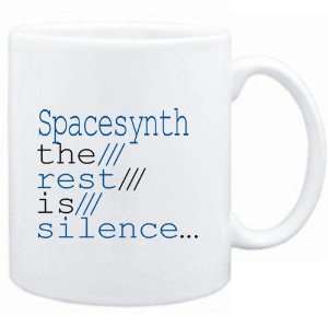  Mug White  Spacesynth the rest is silence  Music 