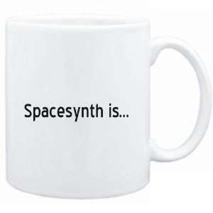  Mug White  Spacesynth IS  Music