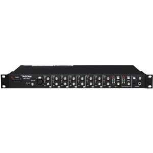 8 Channel Single Space Rack Mountable Audio Mixer Musical 