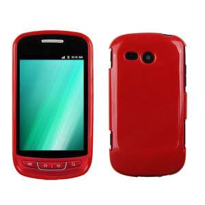   Samsung Admire R720 Metro PCS CELL PHONE RED SNAP ON SHIELD COVER CASE