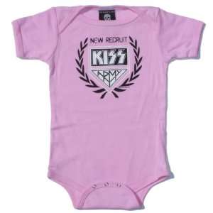  Toddler and Infant KISS NEW RECRUIT One Piece Baby Suit 