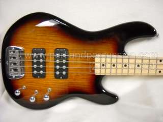 2012 G&L L2000 4 String Bass L 2000 Sunburst/Maple  