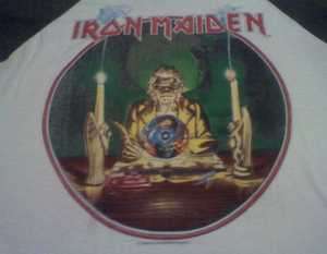 VINTAGE IRON MAIDEN 7th SON OF A 7th SON TOUR   1988 JERSEY SHIRT 