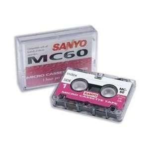 Sanyo MC60R MC 60 Microcassette 60 Minutes  Players 