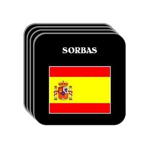  Spain [Espana]   SORBAS Set of 4 Mini Mousepad Coasters 