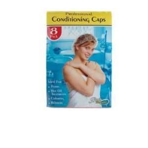  8 Pack Plastic Hair Conditioning Caps Case Pack 144 