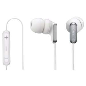  SONY MDREX38IP/WHI EX EARBUDS WITH IPOD REMOTE (WHITE 