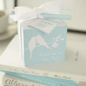   Mindy Weiss Love Birds Memo Cube with Polka Dot Pen
