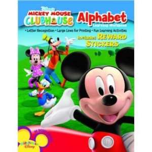  Alphabet Learning Book   Mickey Mouse Club House Toys 