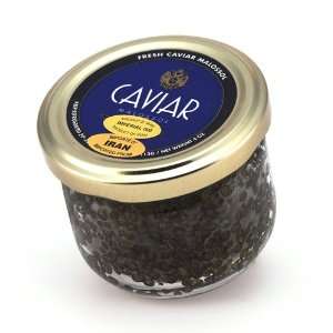 Markys Iranian Imperial 000 Caviar, Malossol from Caspian Sea   4 oz