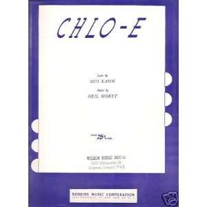  Sheet Music Chloe E Kahn Moret 75 
