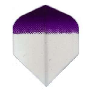   #3046 AmeriThon Purple/Clear Tinted Dart Flights