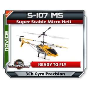   Parkflyers Syma S107 Metal Series RTF RC Helicopter, NEW Toys & Games