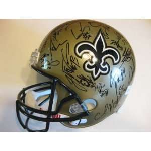  NEW ORLEANS SAINTS 2011 TEAM SIGNED AUTOGRAPHED FULL SIZE 