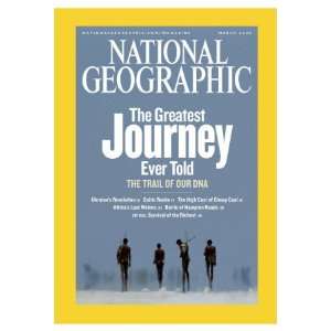  Cover of the March, 2006 Issue of National Geographic 