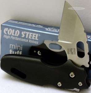 Cold Steel Mini Tuff Lite Tri Ad Standard Blade Lockback Combat 