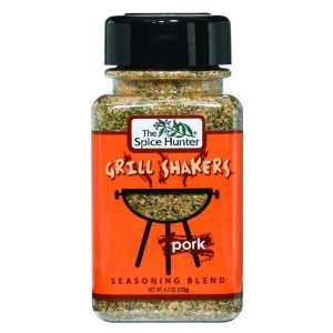 The Spice Hunter Pork Garlic Pepper Grill Shaker, 4.7 Ounce Jars (Pack 