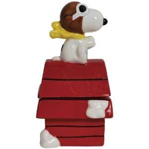  Flying Ace On Doghouse S&P 4.5 Snoopy Salt and Pepper 