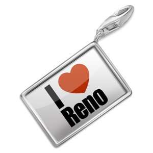 FotoCharms I Love Reno region Nevada, United States   Charm with 