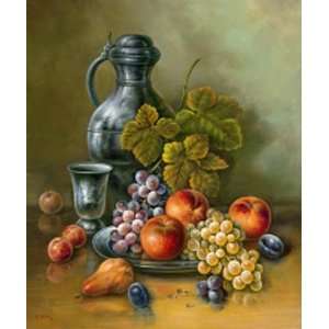 Still Life With Plums Poster Print 