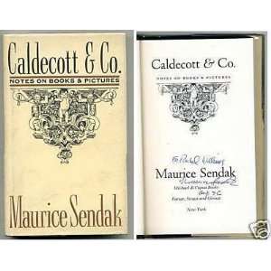  Maurice Sendak Caldecott & Co Signed Autograph Book 