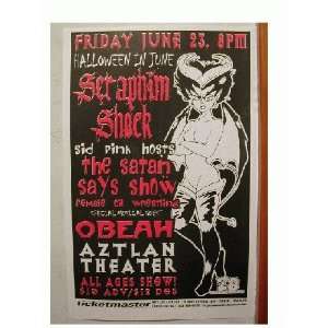  Seraphin Shock Obeah Sid Pink Handbill poster Everything 