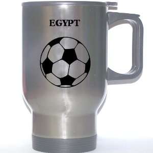  Egyptian Soccer Stainless Steel Mug   Egypt Everything 