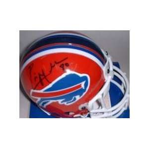   autographed Football Mini Helmet (Buffalo Bills) 