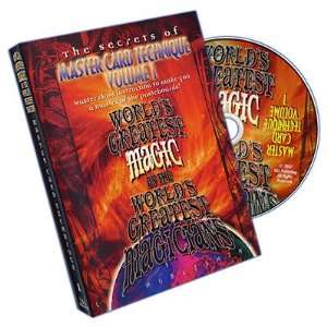  Magic DVD Worlds Greatest Magic   Master Card Technique 