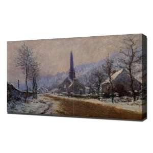  Monet   Church at Jeufosse, Snowy Weather, 1893   Framed 