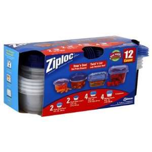  Ziploc Snapn Seal & Twistn Loc ~ 10 Containers and lids 