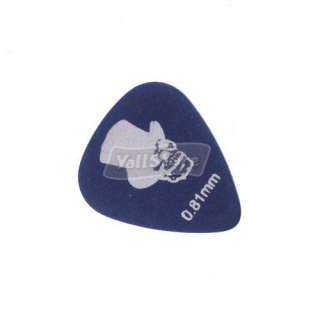 New 24 Pieces Alice Frosted Nylon Color Guitar Picks  