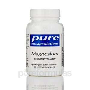Pure Encapsulations Magnesium (citrate/malate) 90 Vegetable Capsules