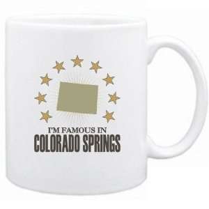 New  I Am Famous In Colorado Springs  Colorado Mug Usa City  