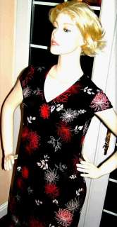 New Designer Fusion Black Red Evening Dress Shalwar Kameez Indian Sari 