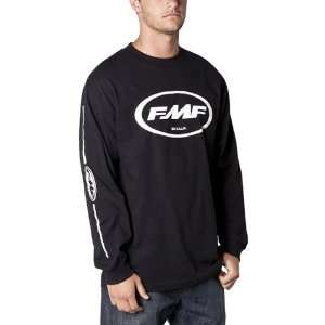  FMF Oil Slick Mens Long Sleeve Fashion Shirt   Black / X 