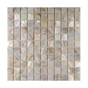  SM01 White Oyster Shell Glass Mosaic