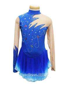 New Exclusive Figure Skating Dress custom size 6 XL  