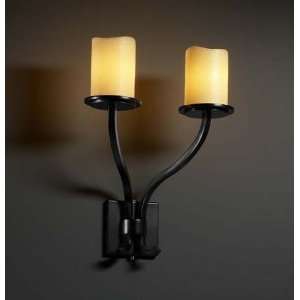    MBLK Matte Black Sonoma CandleAria Traditional / Classic Up Lighting
