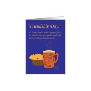 Friendship Day Coffee Card