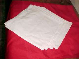holiday table set tablecloth four large white restaurant size napkins