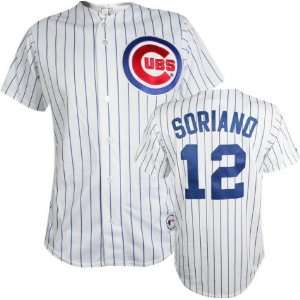  Alfonso Soriano Jersey   Chicago Cubs #12 Alfonso Soriano 